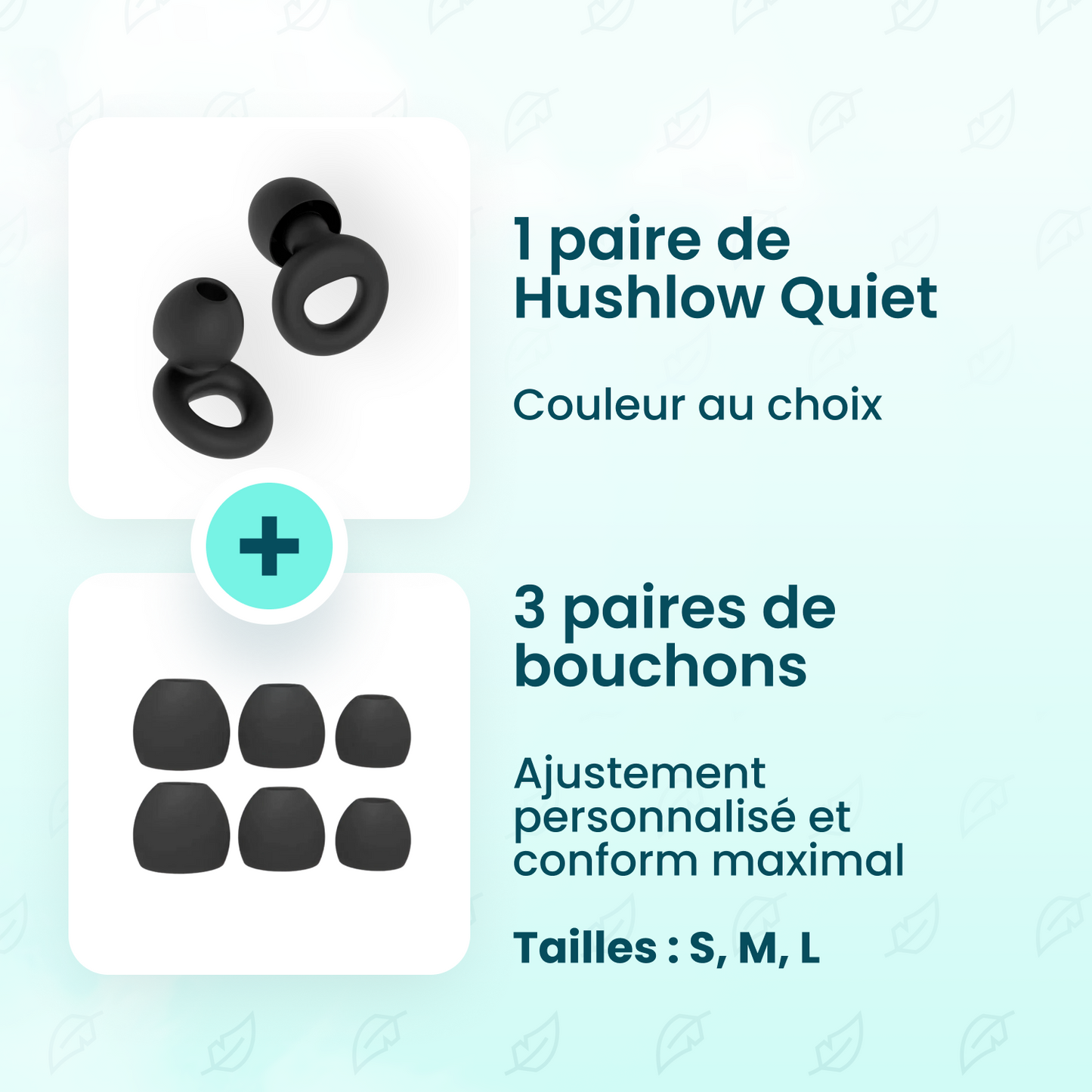 Hushlow Quiet – Bouchons d'oreilles pour dormir